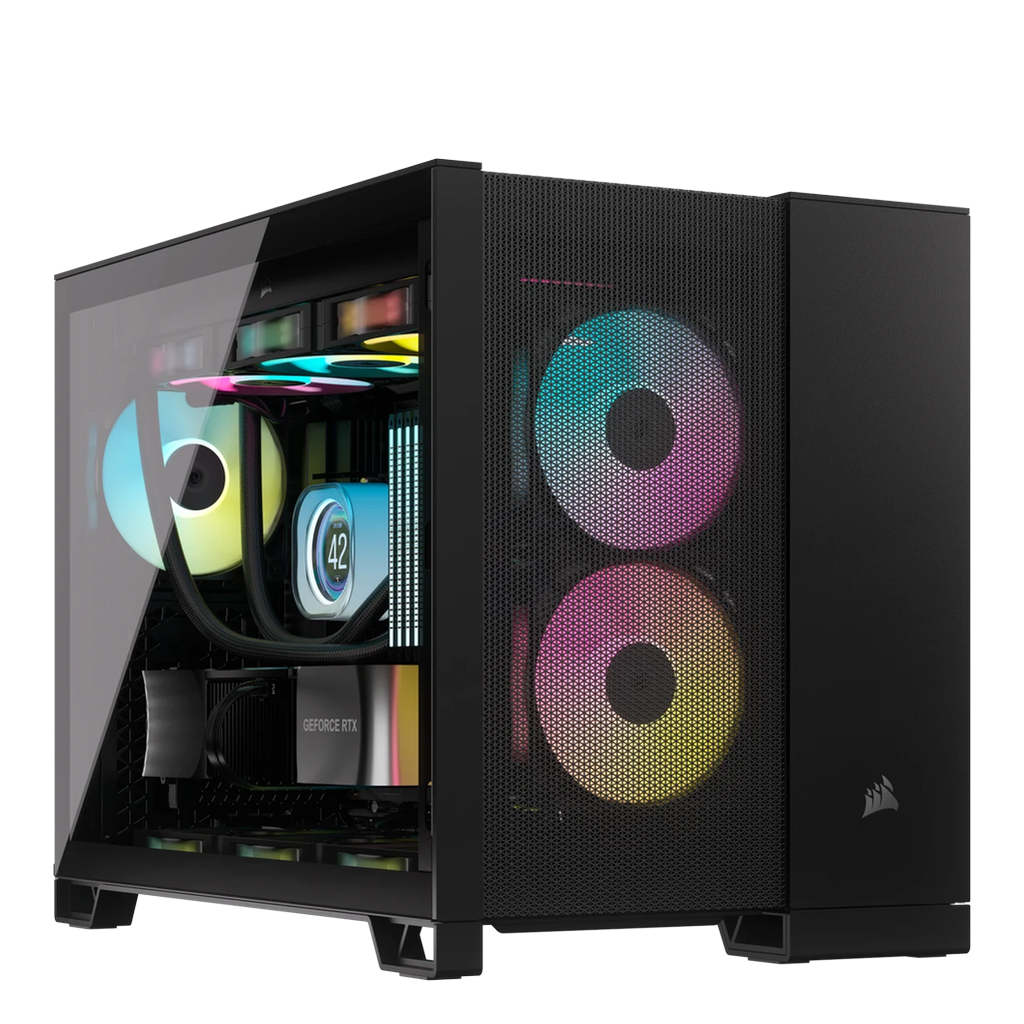[CC-9011263-W] CORSAIR CASE 2500D AIRFLOW BLACK