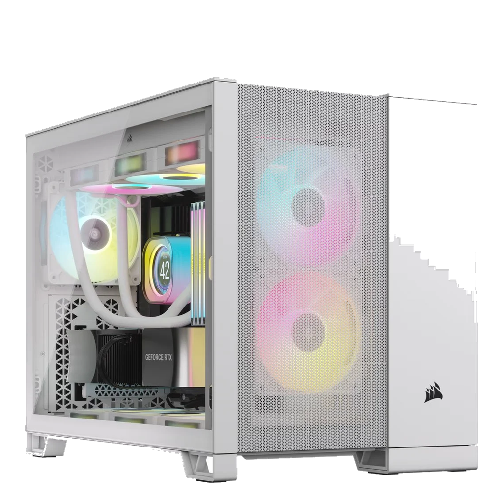 [CC-9011264-W] CORSAIR CASE 2500D AIRFLOW WHITE
