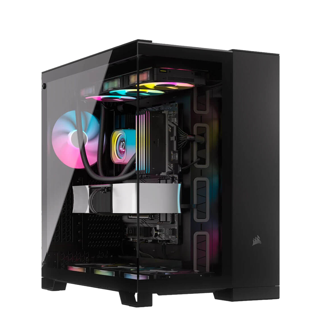 [CC-9011257-W] CORSAIR CASE 6500X TEMP GLASS BLACK