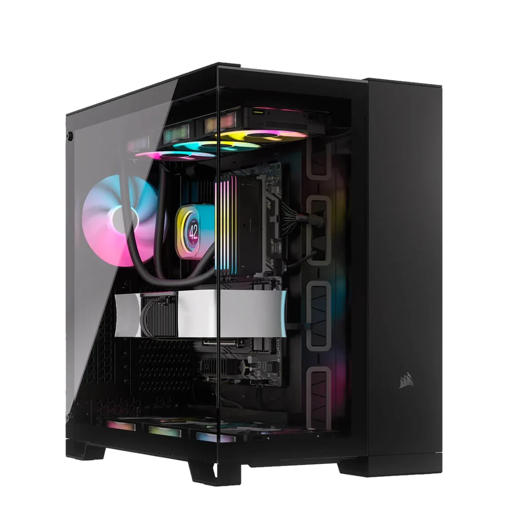 Gabinete Corsair 6500X vidrio templado negro
