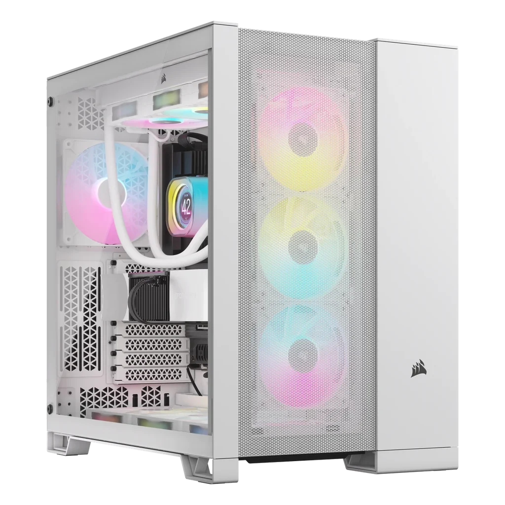 Gabinete Corsair 6500D Airflow blanco